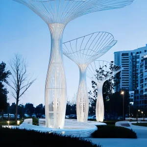 LED Abstract Tree Pathway Lights