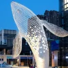 Whale Light Sculpture