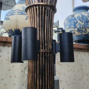 Sculptural Column Outdoor Landscape Light