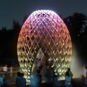 Mist & Light Egg Pavilion,