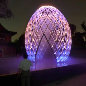 Mist & Light Egg Pavilion,