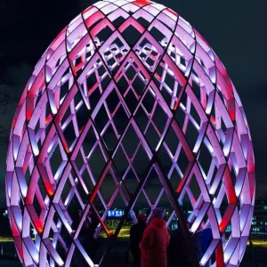 Mist & Light Egg Pavilion,