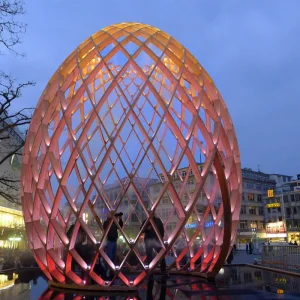 Mist & Light Egg Pavilion