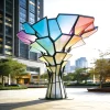 Chromatic Geo-Tree Light Sculpture