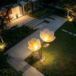 JadePetal Lumina - Biometric Lotus Sculpture Light