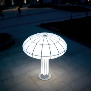 Mushroom Canopy Sculpture Light is a bionic outdoor LED sculpture light designed for parks, public spaces, and landscape lighting projects. Durable, artistic, and visually immersive.