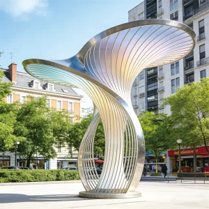 Discover "Urban Light" — a monumental art landscape light pole blending geometric aesthetics with RGB LED technology. Made of 304 stainless steel, IP65-rated, and DMX512 compatible. Perfect for city squares, industrial parks, and landmark lighting projects.